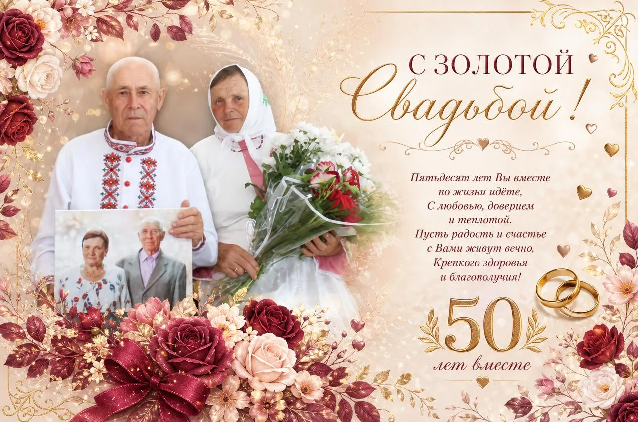 Романтичный портрет на годовщину